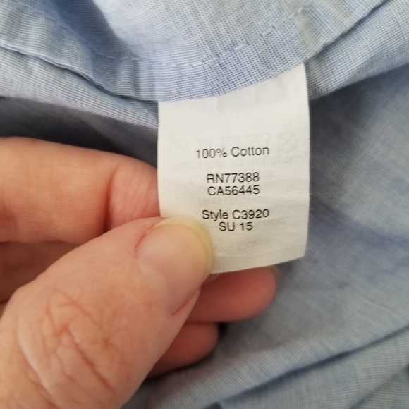 J Crew Blue Button Down Sleeveless Collared Shirt Dress with Tie Waist Size XS - Picture 10 of 11